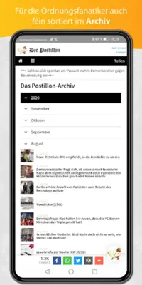 Der Postillon android App screenshot 2